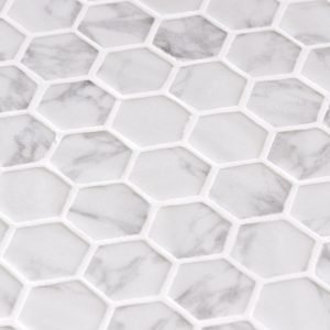 HEX ECO STONE STATUARIO MATTE - Pool Tile